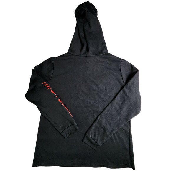 Harley Quinn Womens Graphic Hoodie Black & Red, Large - Picture 3 of 9